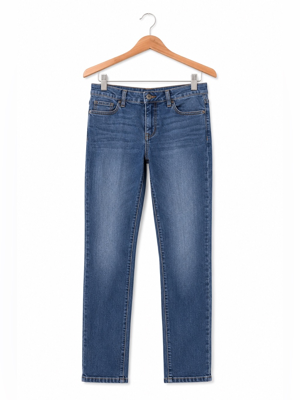 Joe’s Jeans Kids Skinny Jeans Size 6 Medium Wash Adjustable Waist Stretch Denim